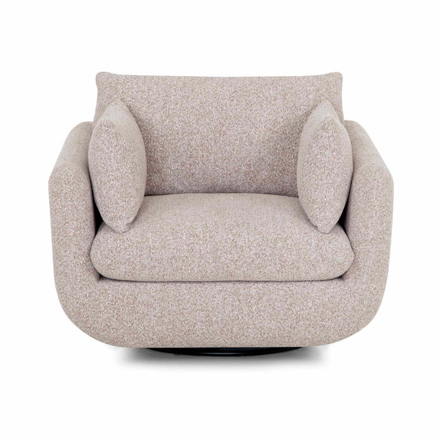 Cormic Cloud Swivel Accent Chair QK1089512