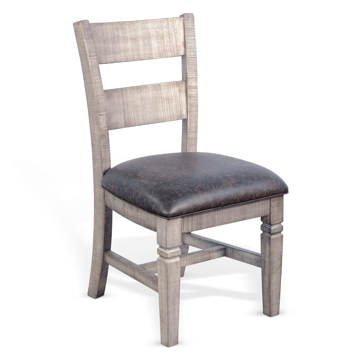 Homestead Hills Alpine Gray Ladderback Chair QK1089585