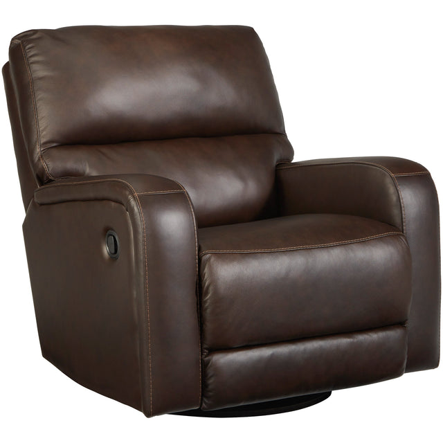 Emberla Coffee Swivel Glider Recliner QK1089698