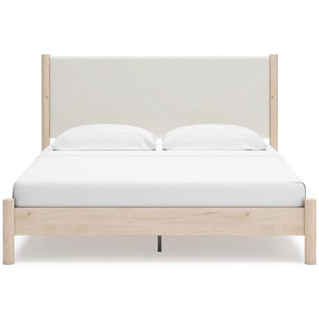 Cadmori Upholstered Panel Bed