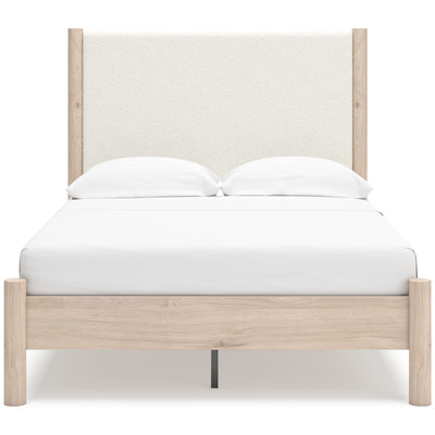 Cadmori Upholstered Panel Bed