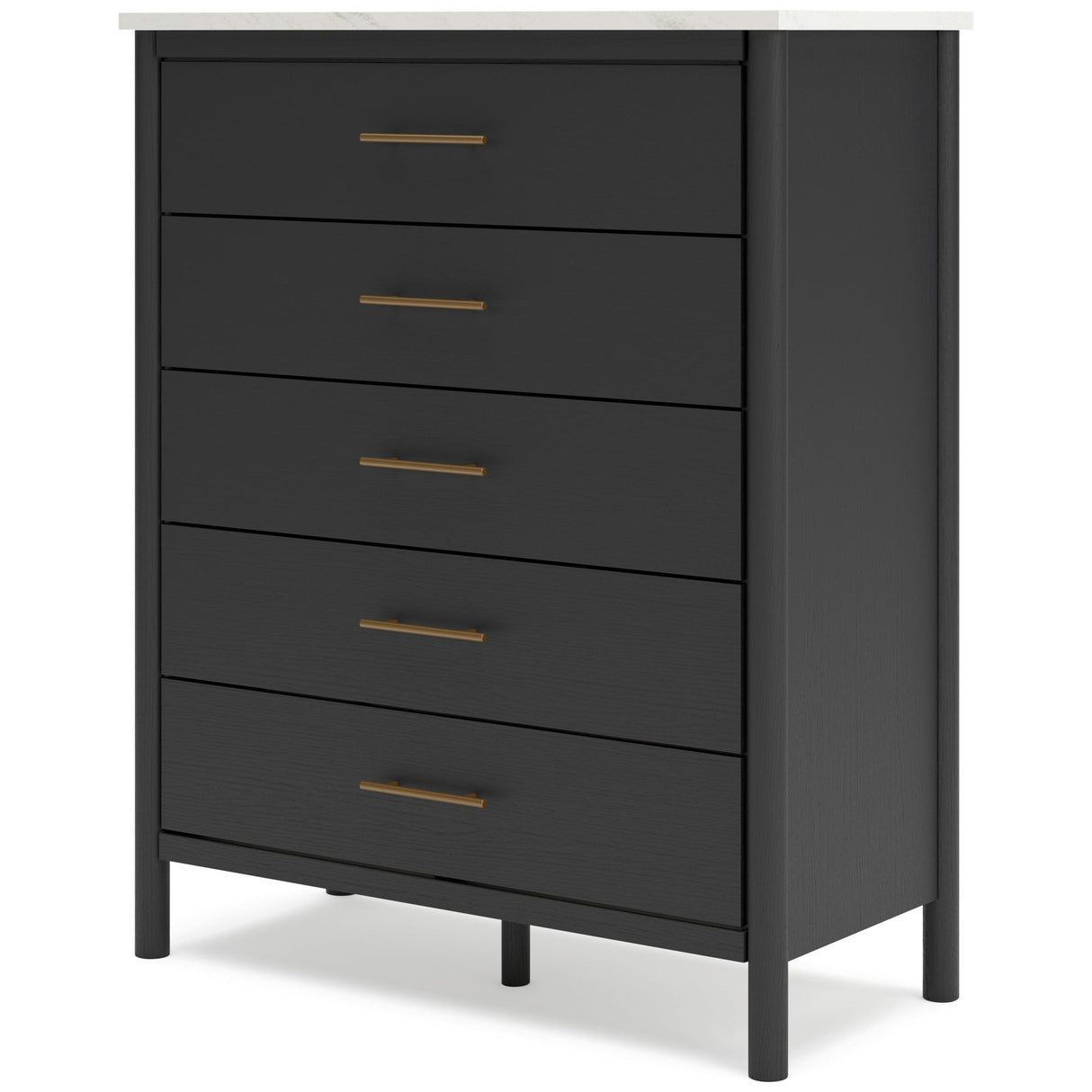 Front right view of Cadmori Black Chest