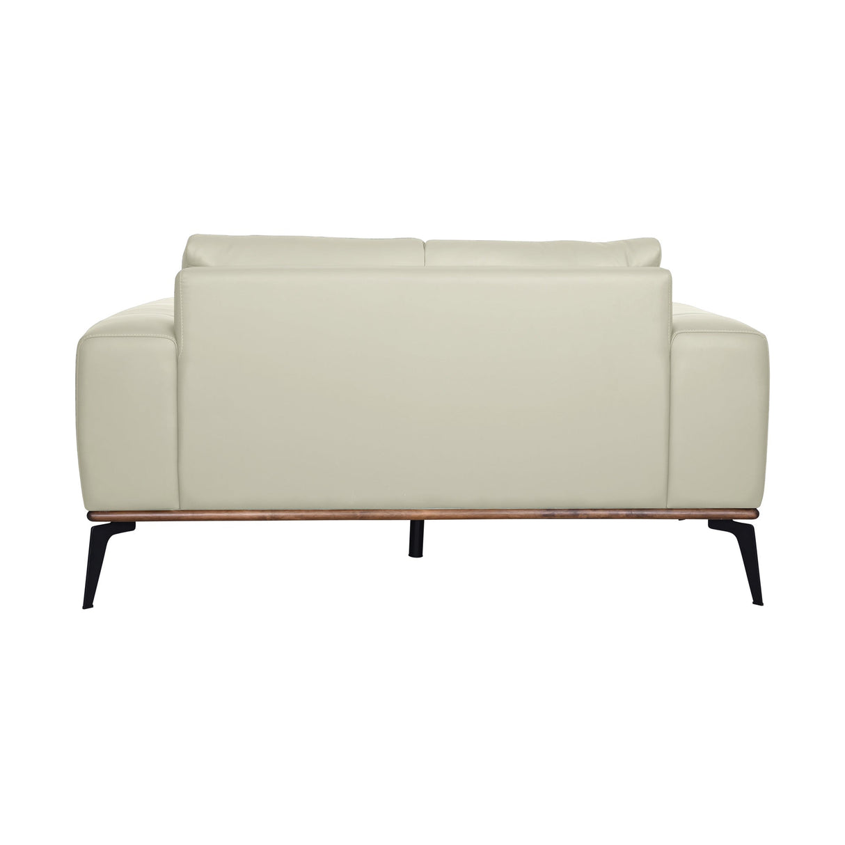 Back view of Medici Cream Loveseat