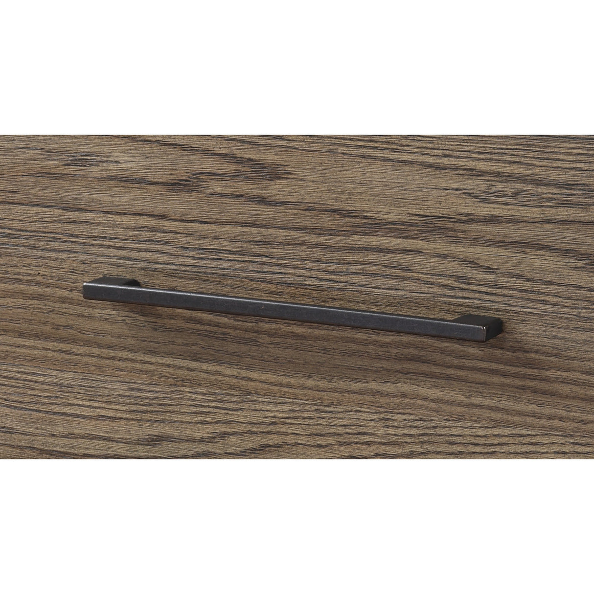 Detail view of Trenton Black Light Up Nightstand