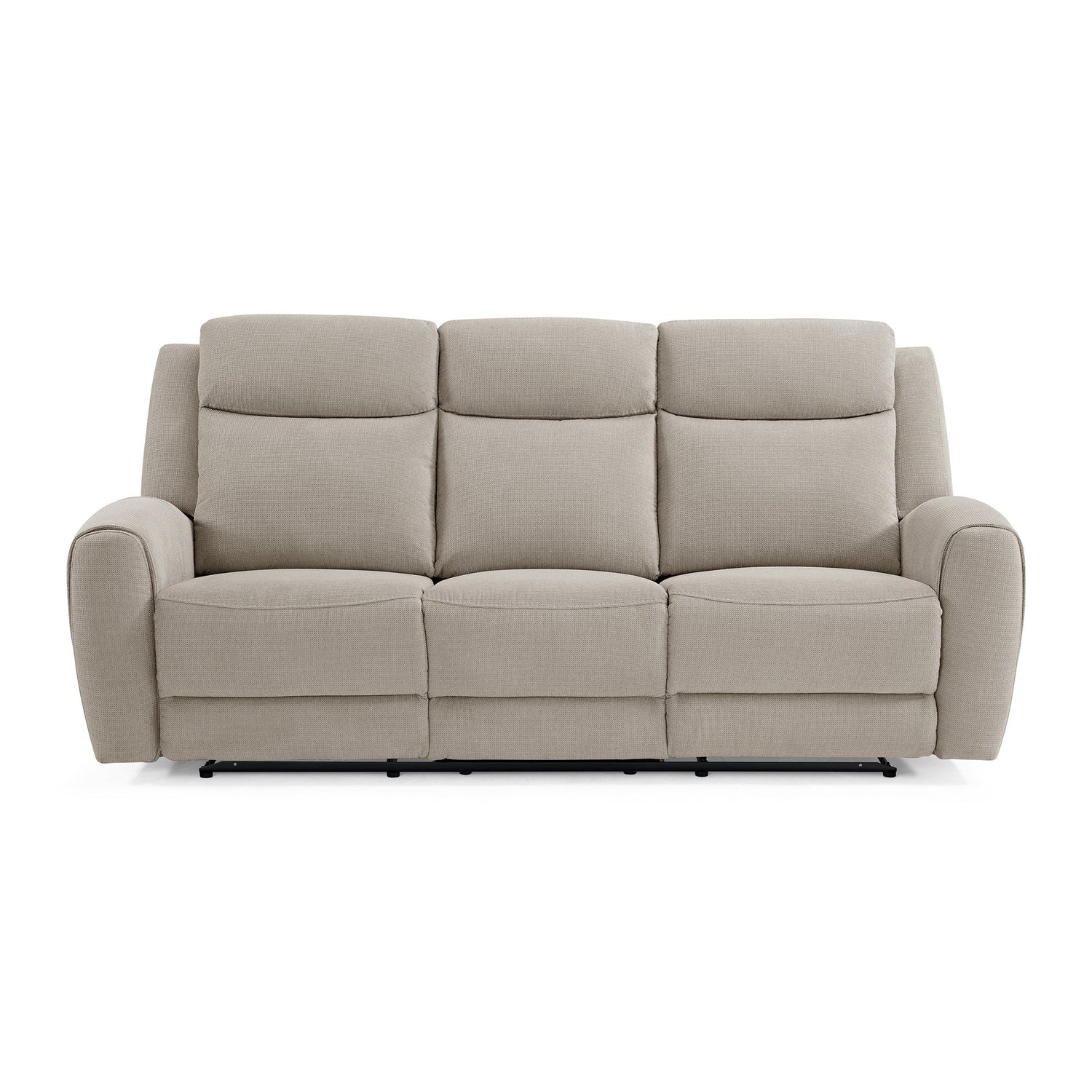 Dash Champagne Reclining Sofa QK1090387