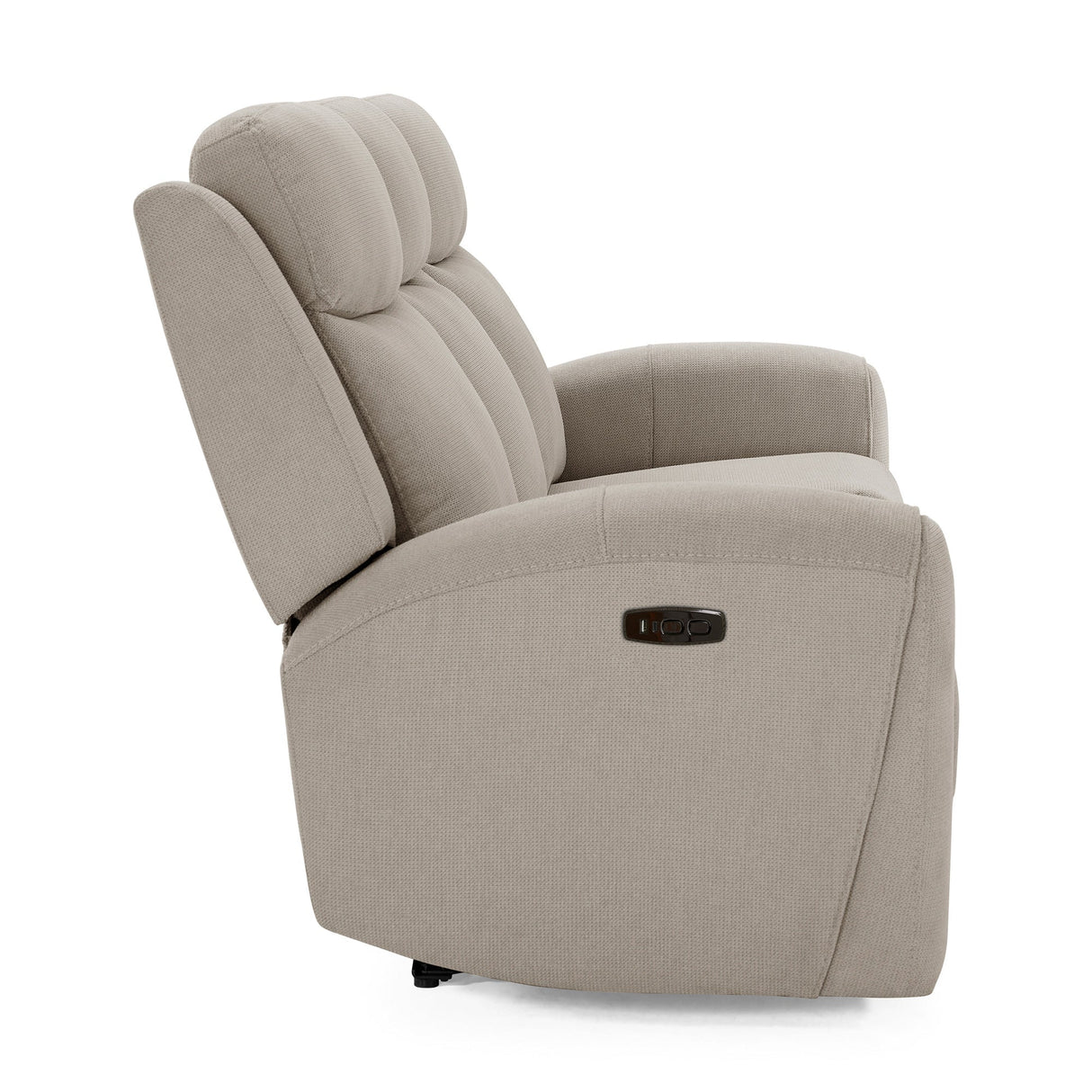Detail view of Dash Champagne Power Recliner