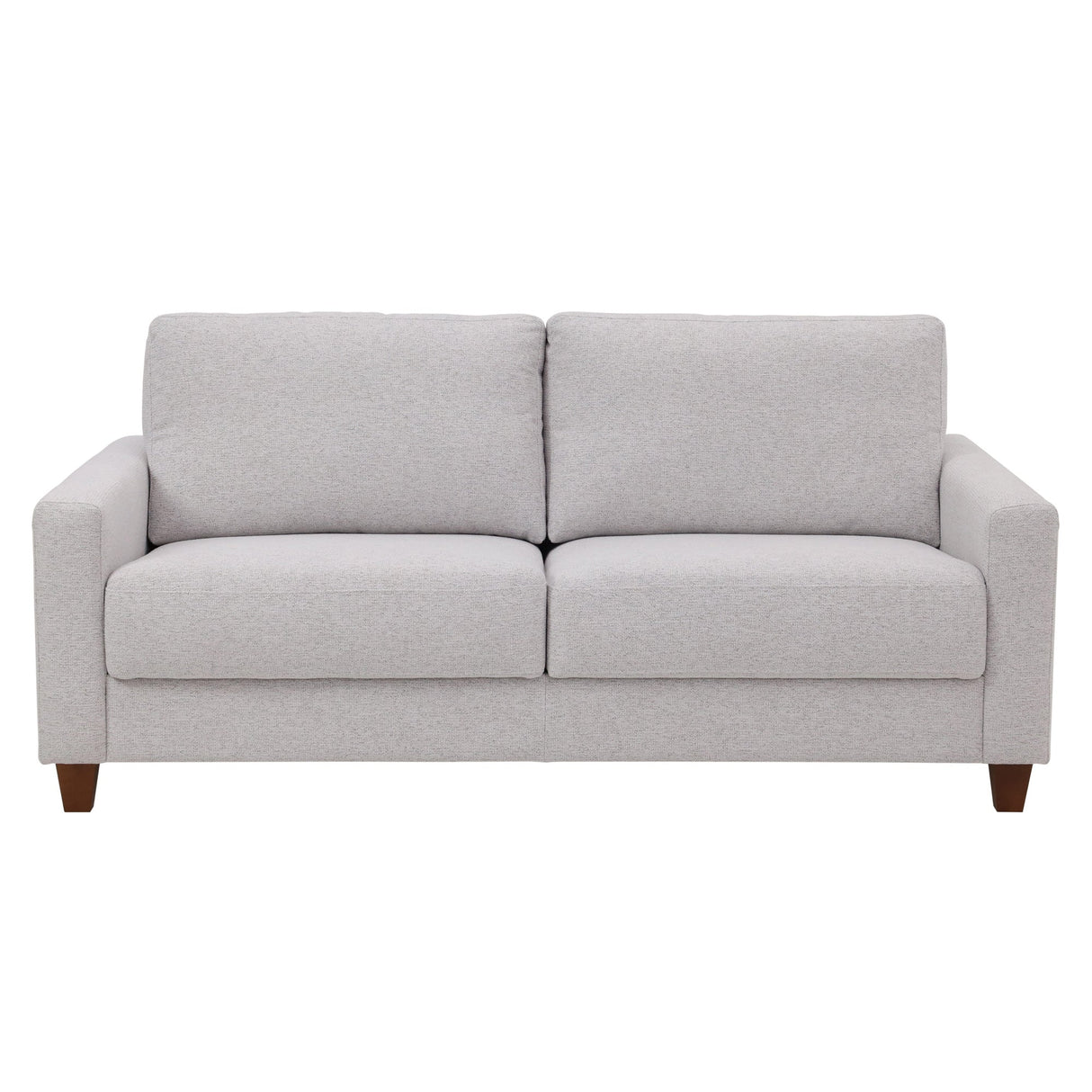 Meko Light Gray Queen Sleeper Loveseat QK1090406
