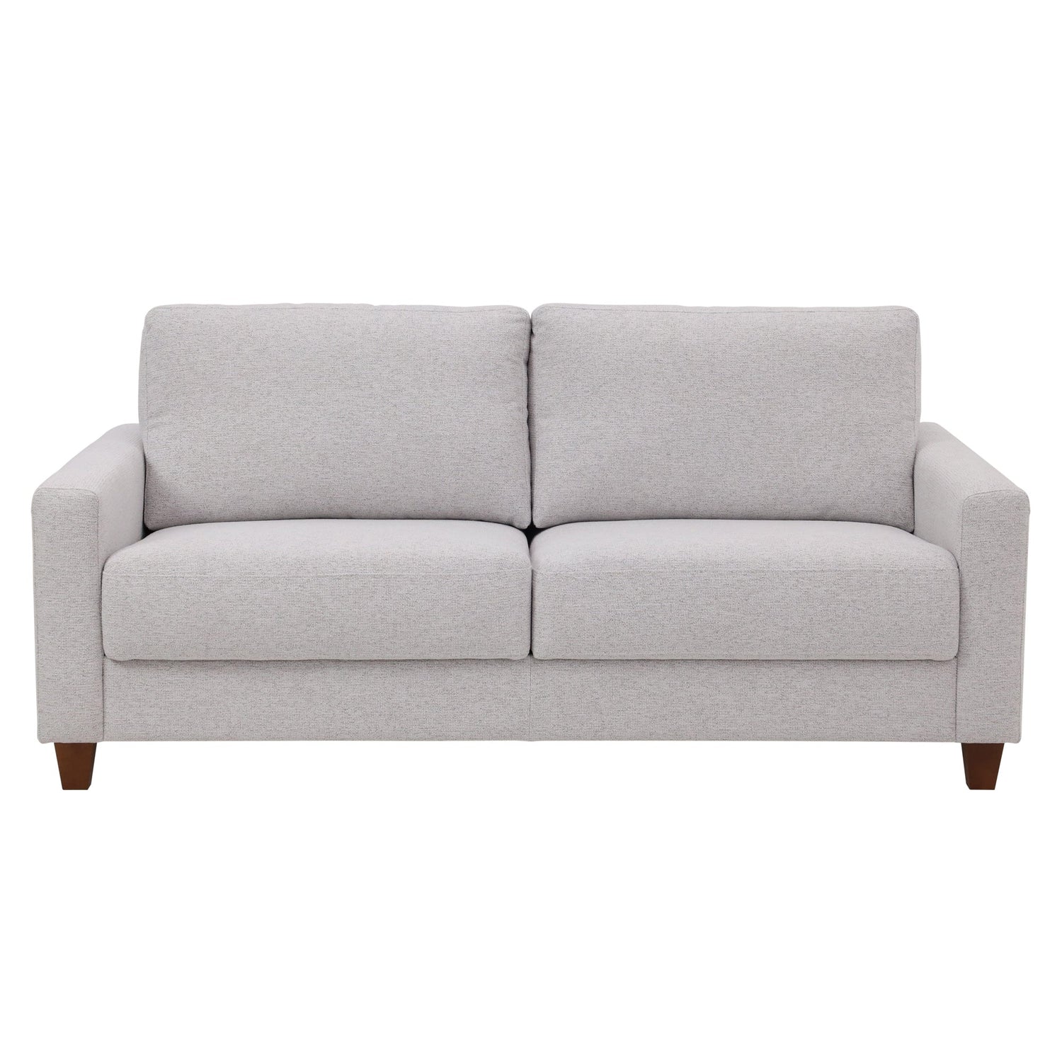 Meko Light Gray Queen Sleeper Loveseat QK1090406