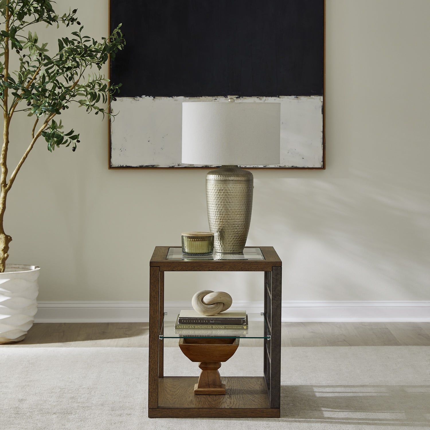 Bayhill Trellis End Table