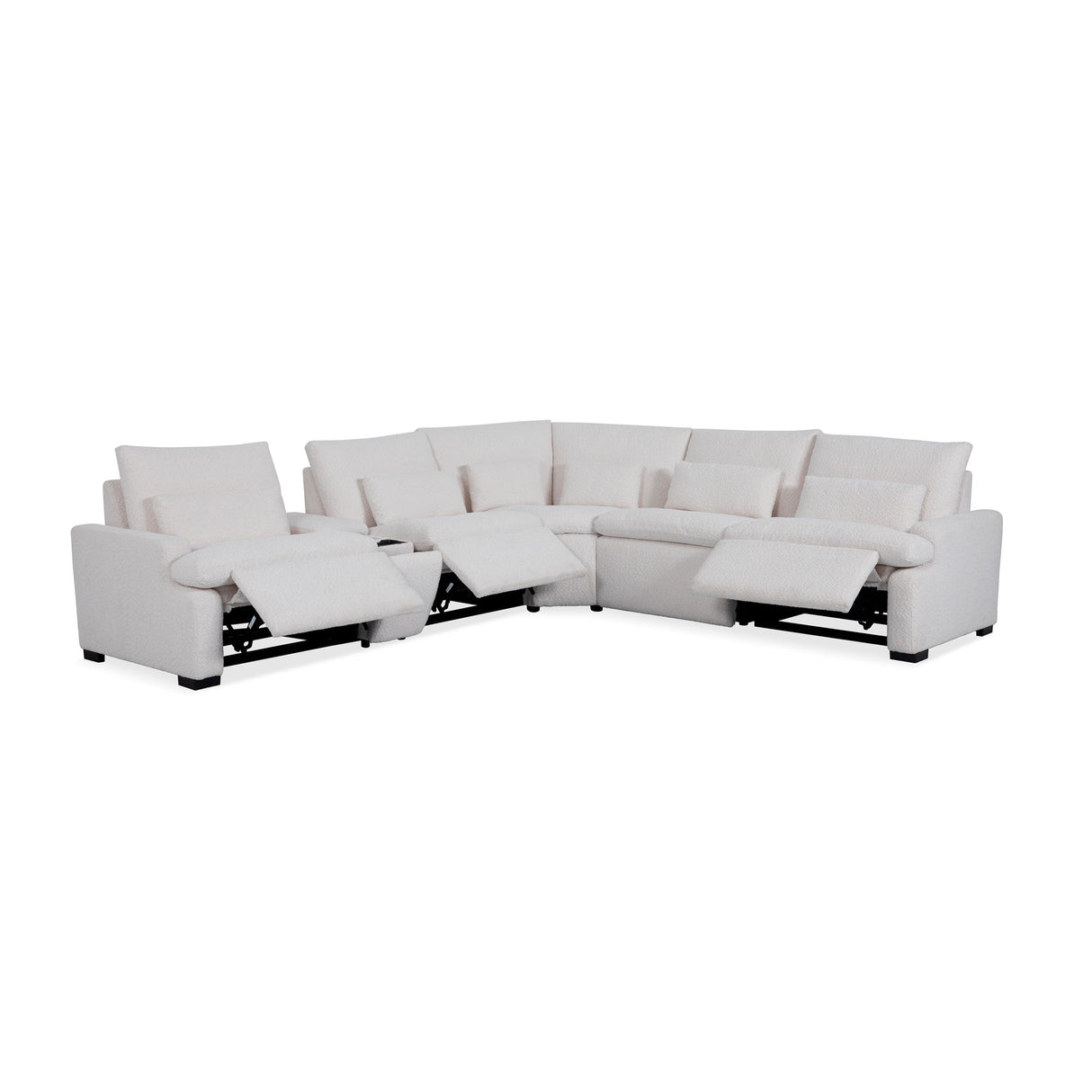 Fiona Riverrock 6 Piece Power Reclining Sectional QK1090503