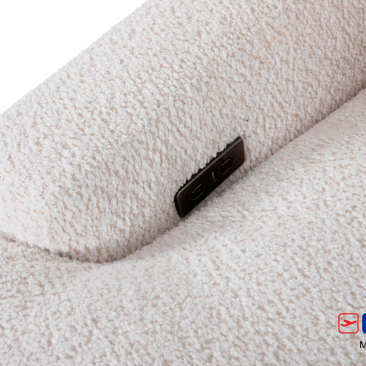 Swatch for the Fiona Riverrock 5 Piece Power Reclining Sectional