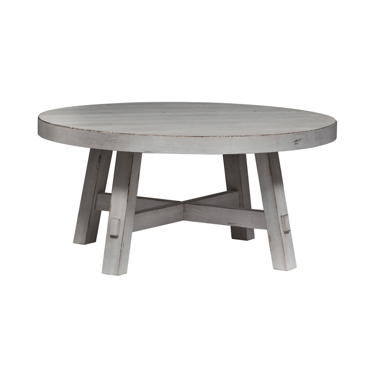 Modern Farmhouse Round Coffee Table