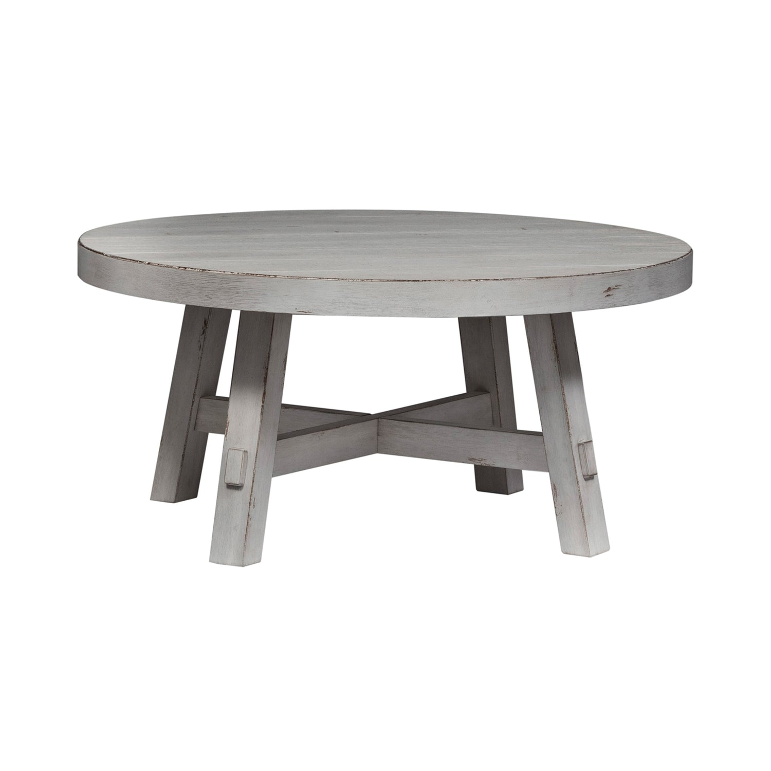 Modern Farmhouse Round Coffee Table