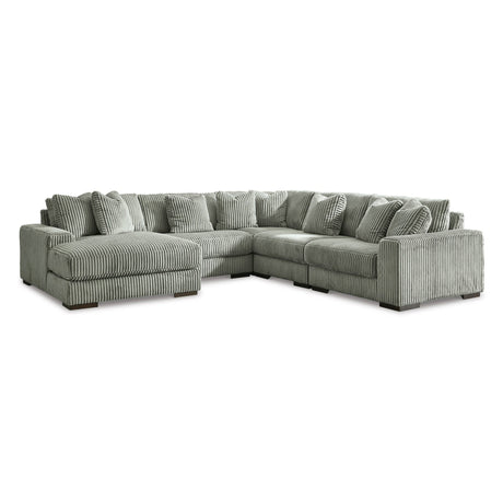 Lindyn 5 Piece Left Chaise Sectional - QK1090744_ASHL_AFR_OL