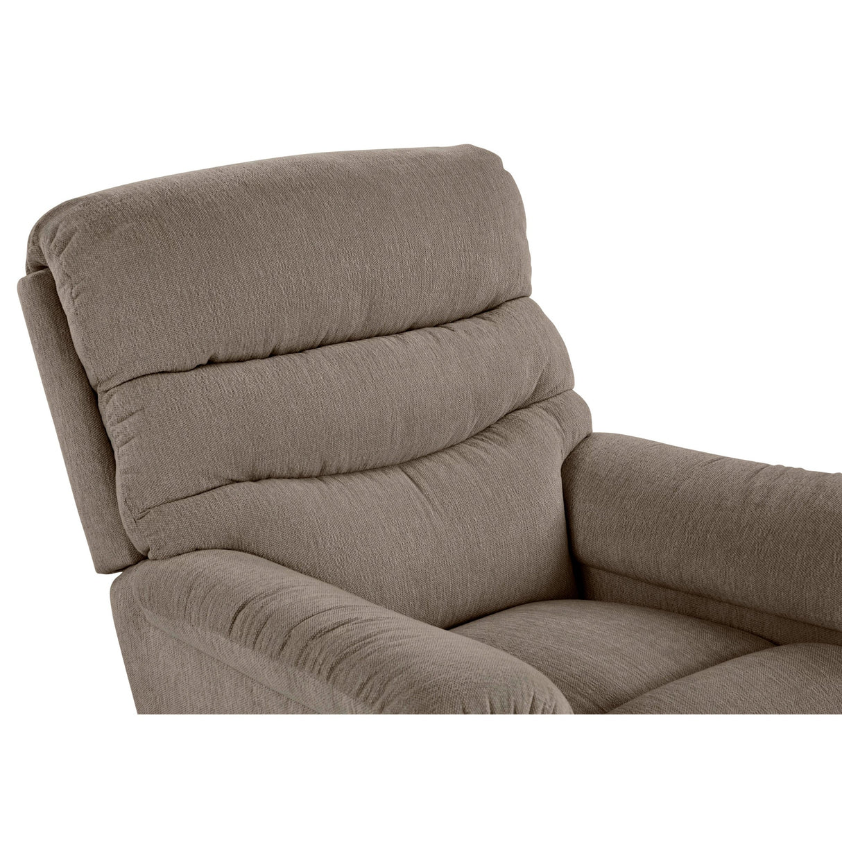 Detail view of Joshua Pebble Rocker Recliner