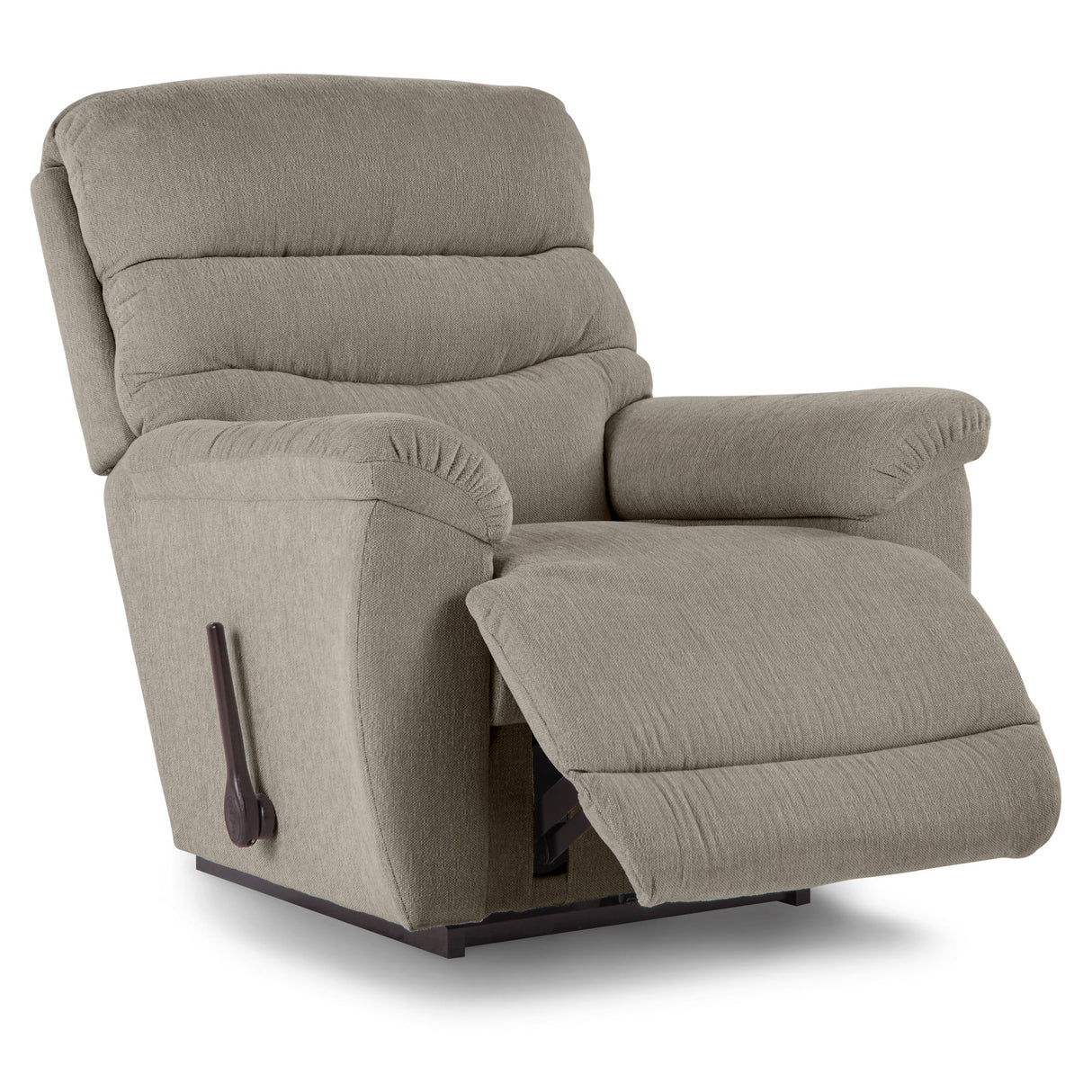 Open view of Joshua Pebble Rocker Recliner