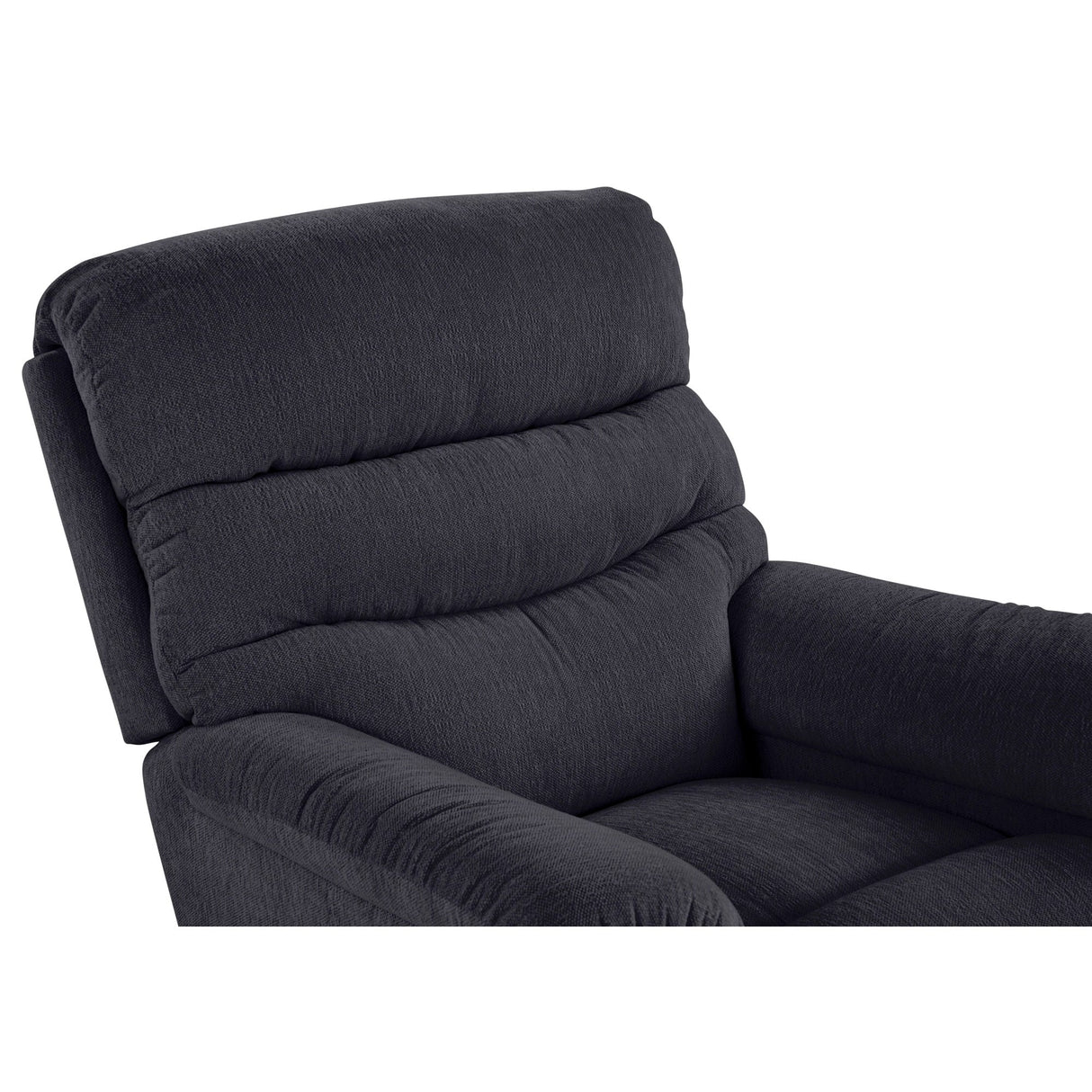 Detail view of Joshua Midnight Rocker Recliner
