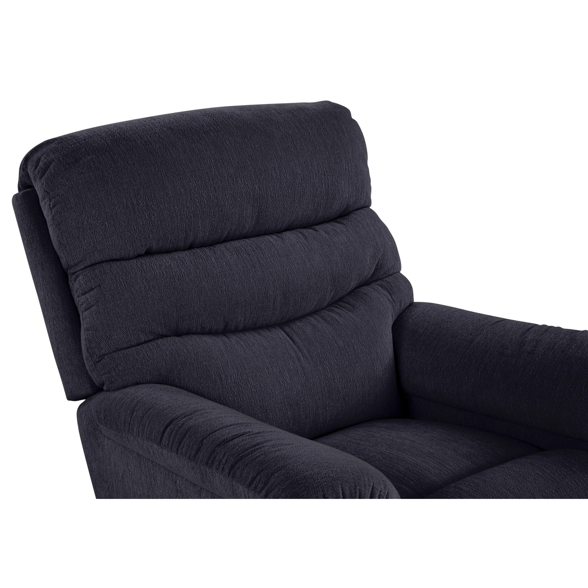 Detail view of Joshua Midnight Rocker Recliner