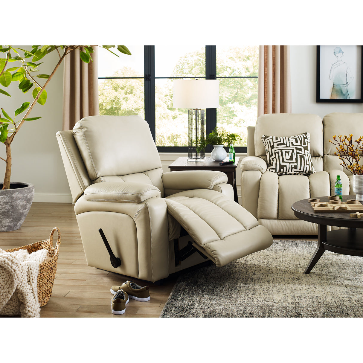Room setting 2 featuring Greyson Ice Tri-Power Rocker Recliner