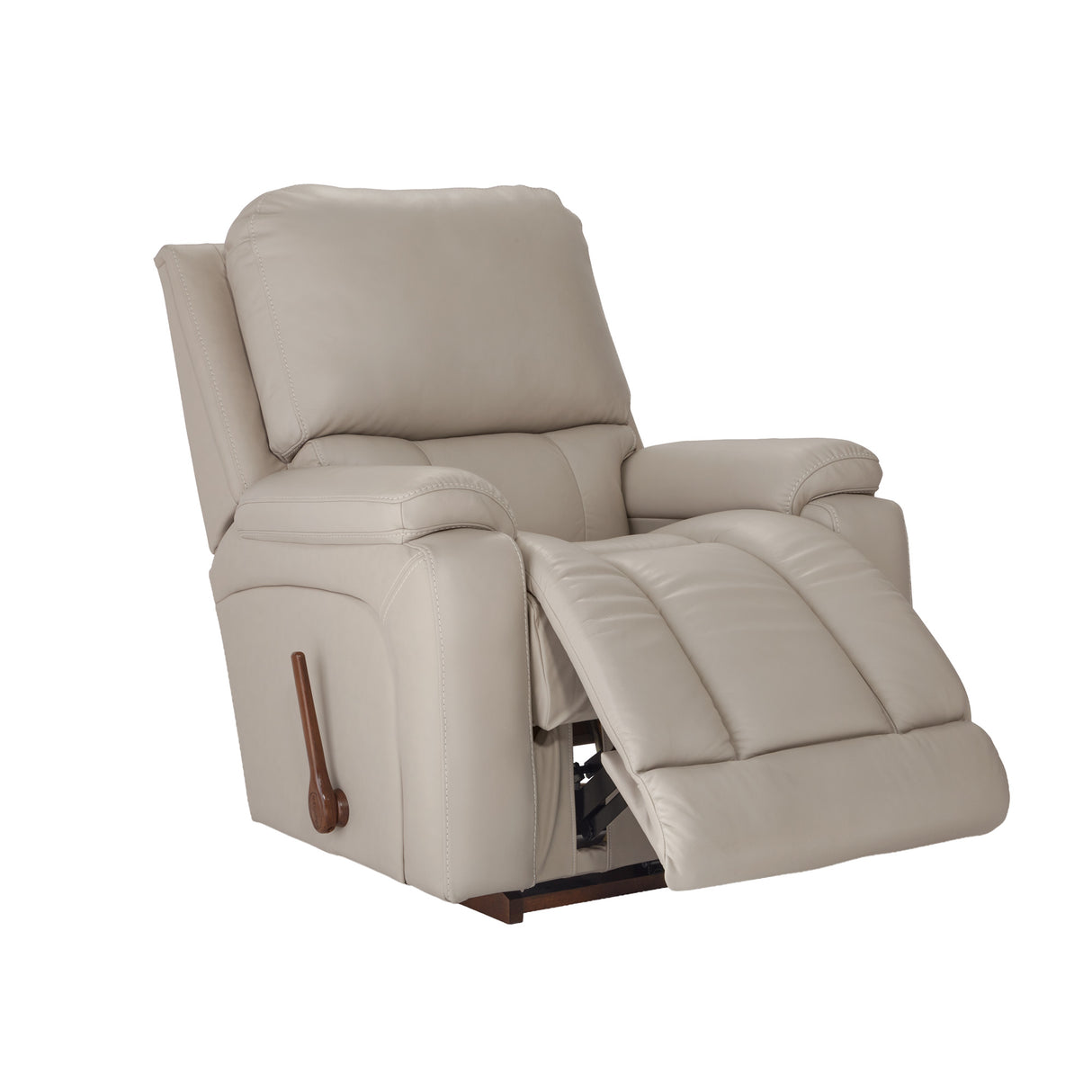 Open view of Greyson Ice Tri-Power Rocker Recliner