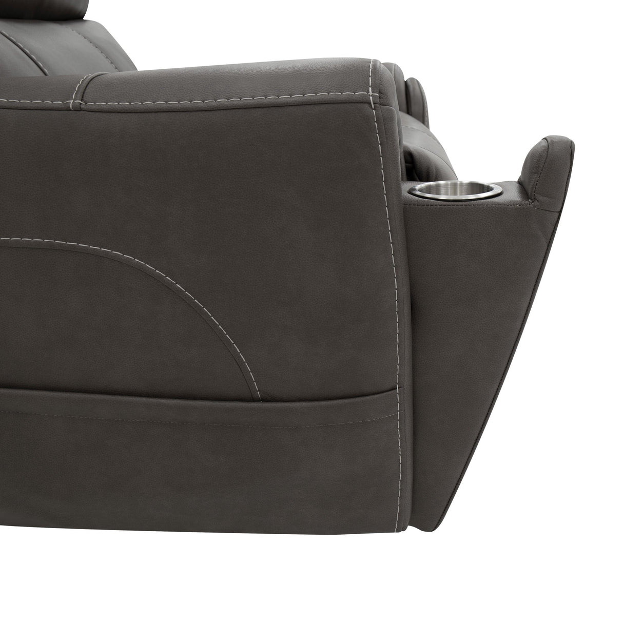 Detail view 5 of Dylan Smoke Power Massage Recliner