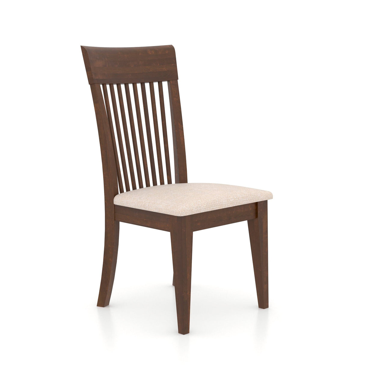 Front right view of Lansing Cognac Washed Chair