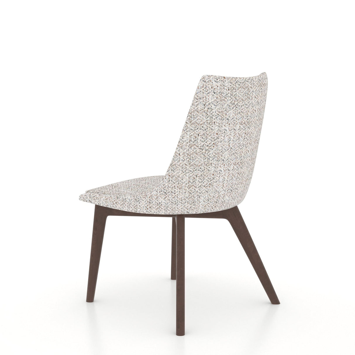 Back view of Pletan Hazelnut Dining Chair