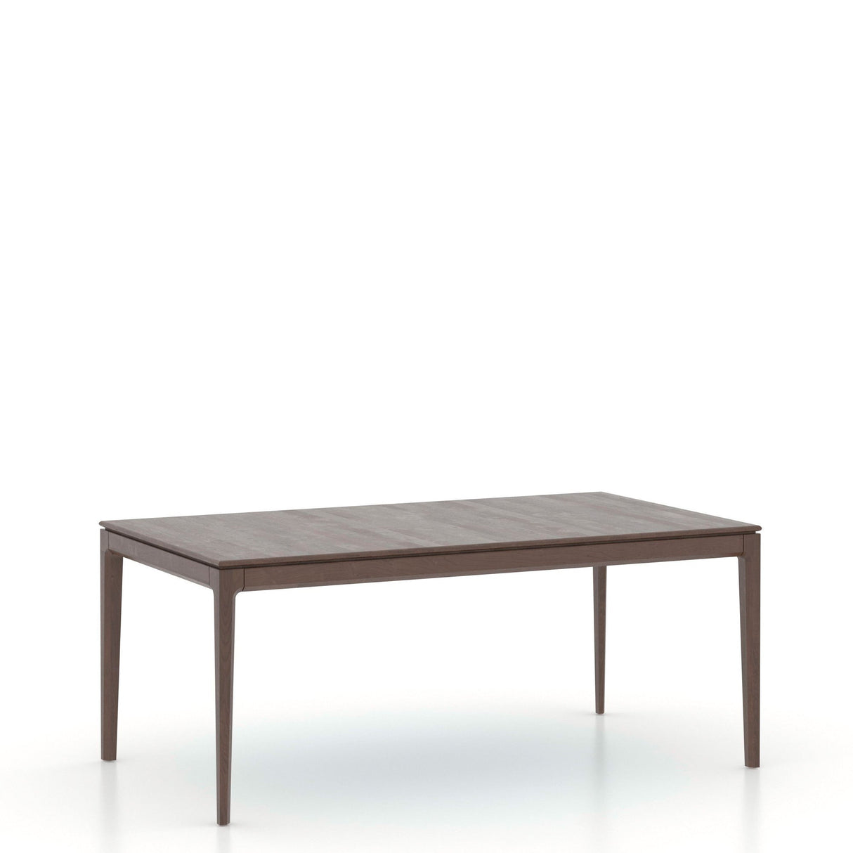 Front right view of Pletan Hazelnut Dining Table