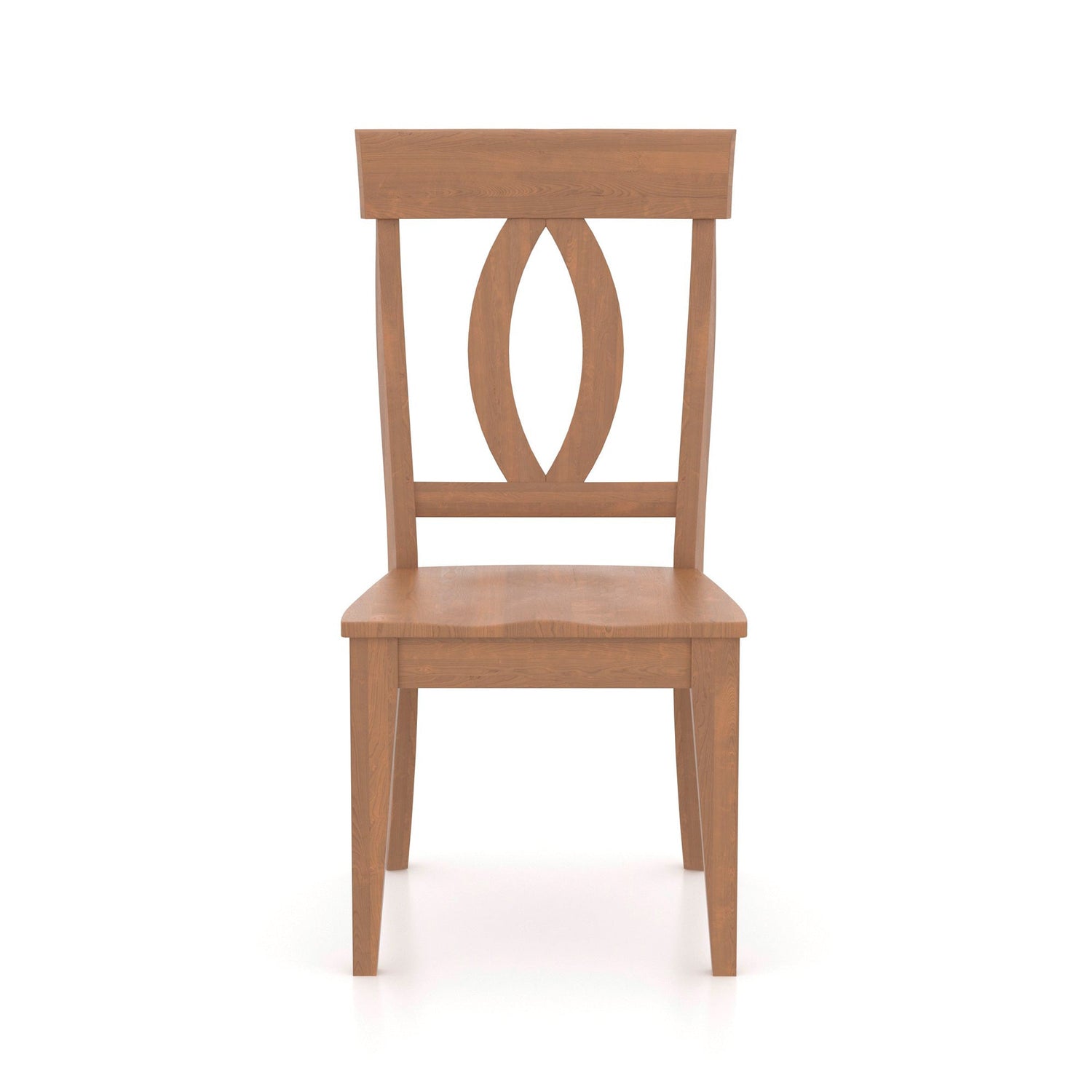 Kirkland III Pecan Washed Oval Back Upholstered Chair QK1091358