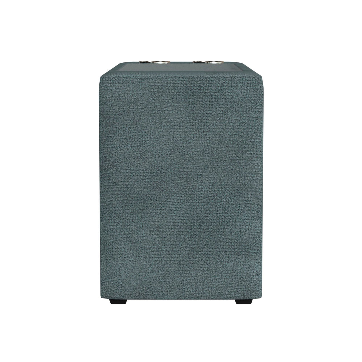 Back view of Simply Elements Blue Standard Console