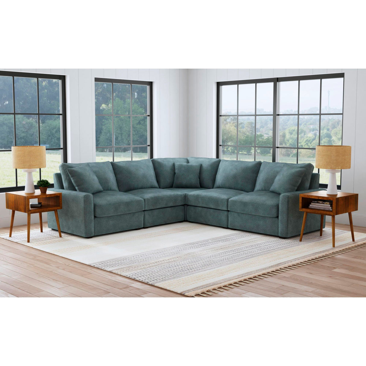 Simply Elements The OG 5 Piece Sectional - QK1092407_STLI_LF1_RM