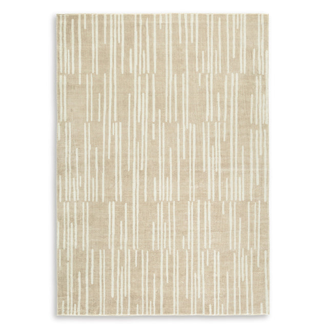 Ardenville Washable Tan 5X8 Rug QK1092491