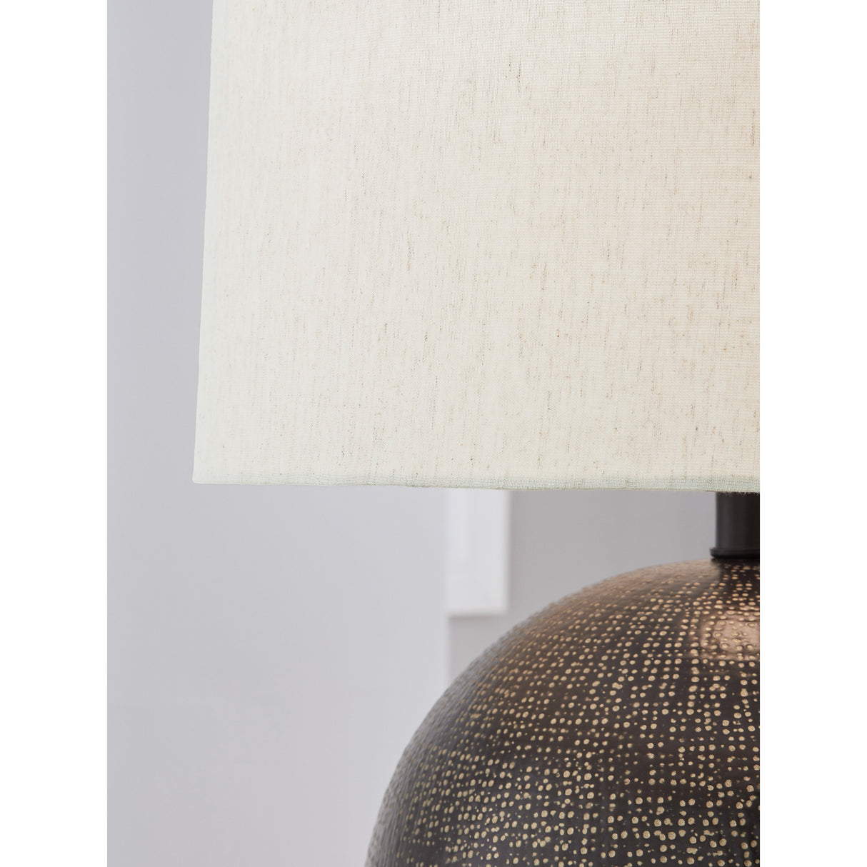 Detail view 2 of Hambell Black Table Lamp