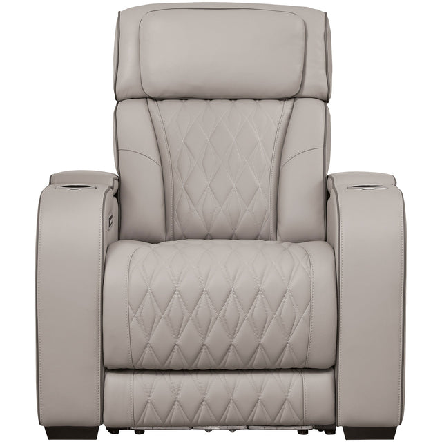 Boyington Gray Power Recliner QK1092544