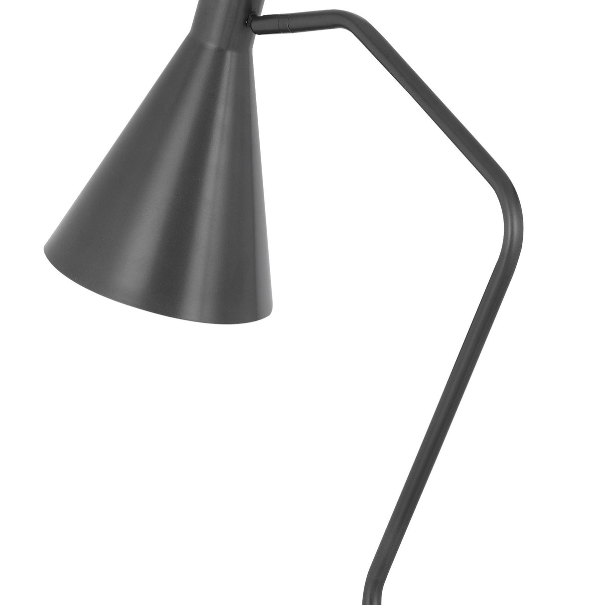 Swatch for the Capstone Iron Gray Floor Lamp
