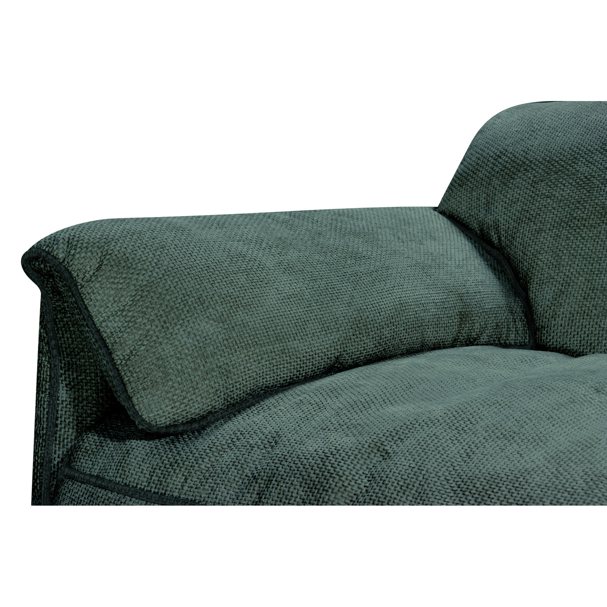 Detail view of Dreamer Green Chair