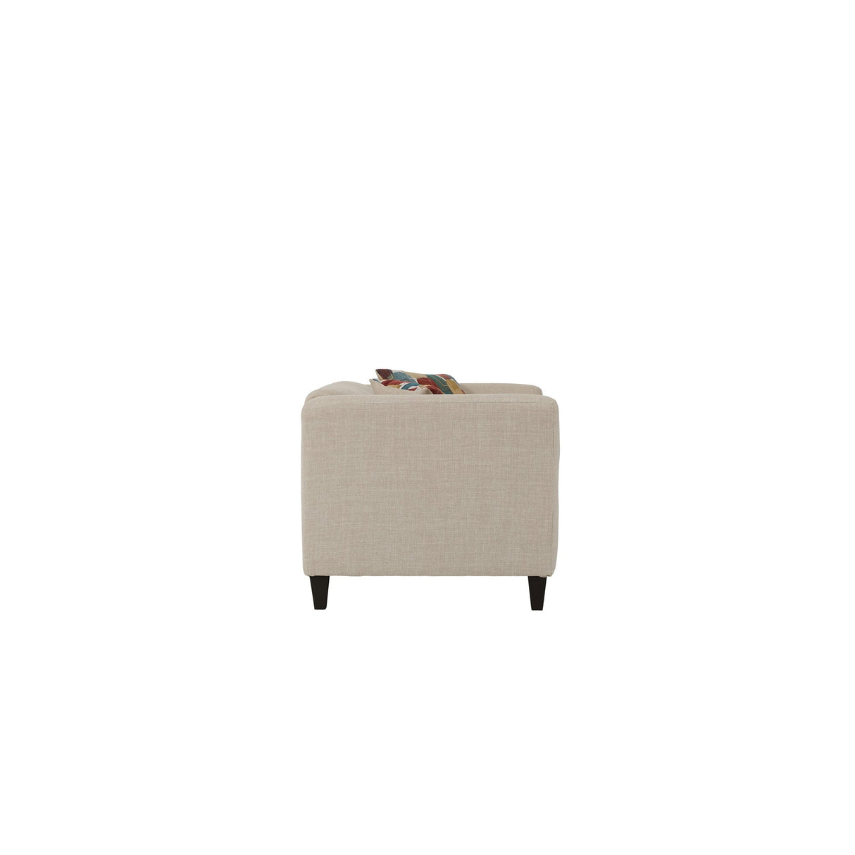 Side view of Bria Oasis Loveseat
