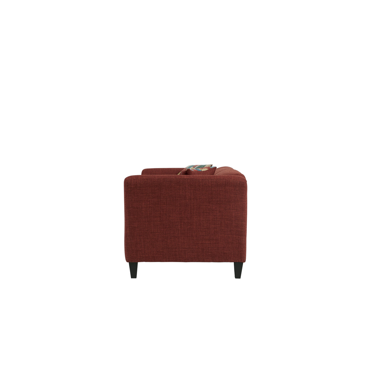 Side view of Bria Blaze Sofa