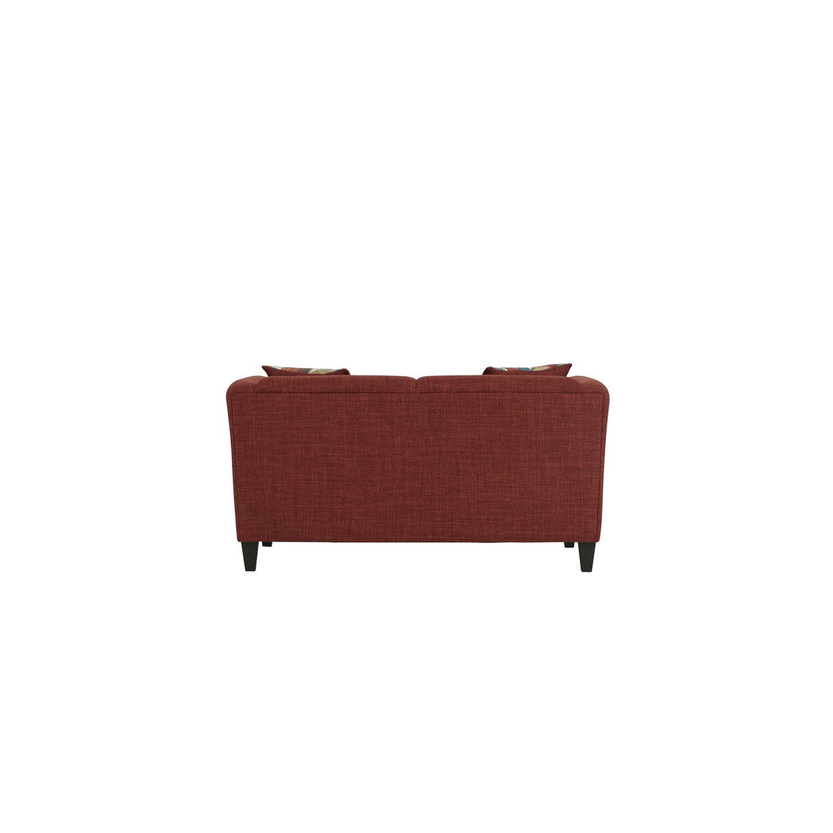 Back view of Bria Blaze Loveseat