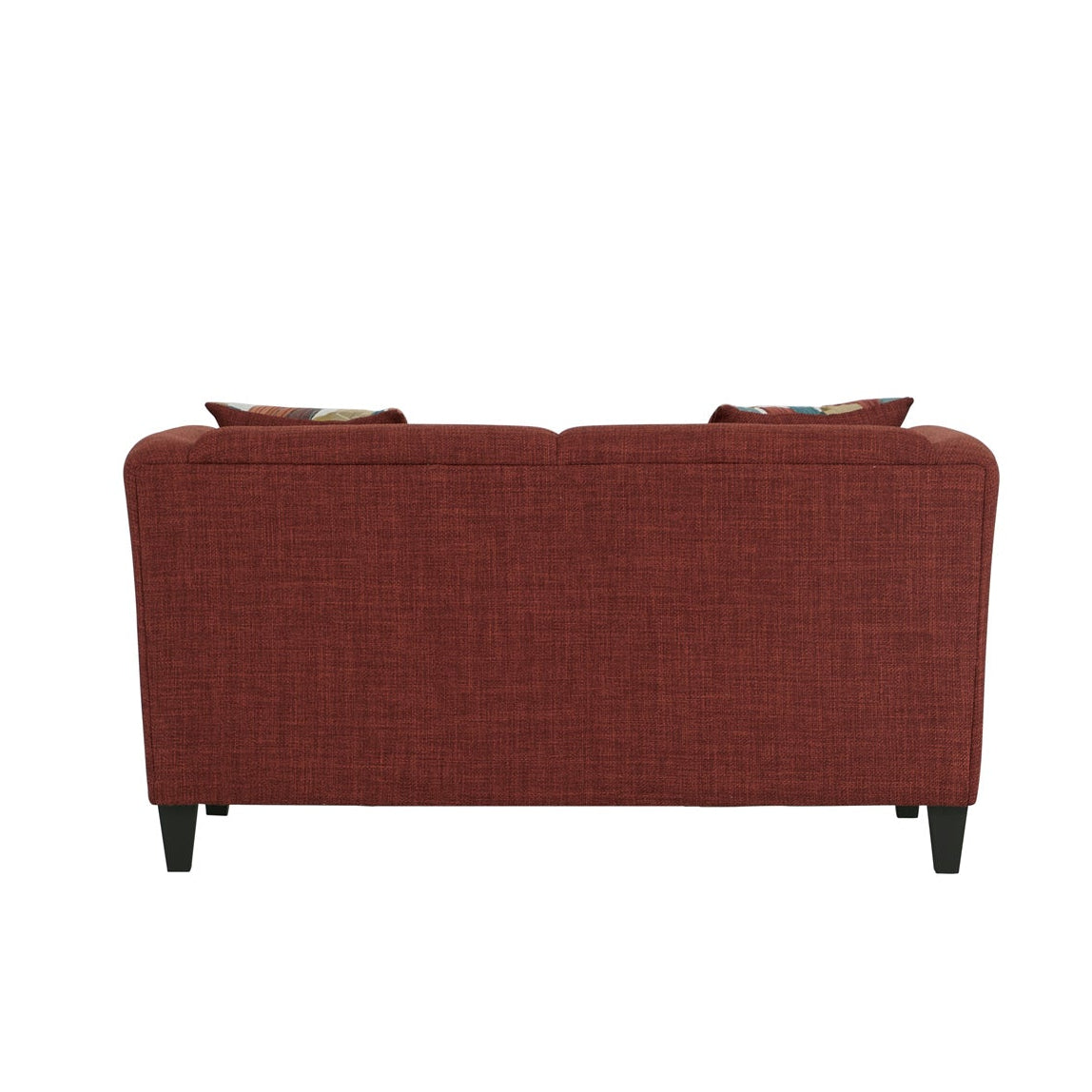 Back view of Bria Blaze Loveseat