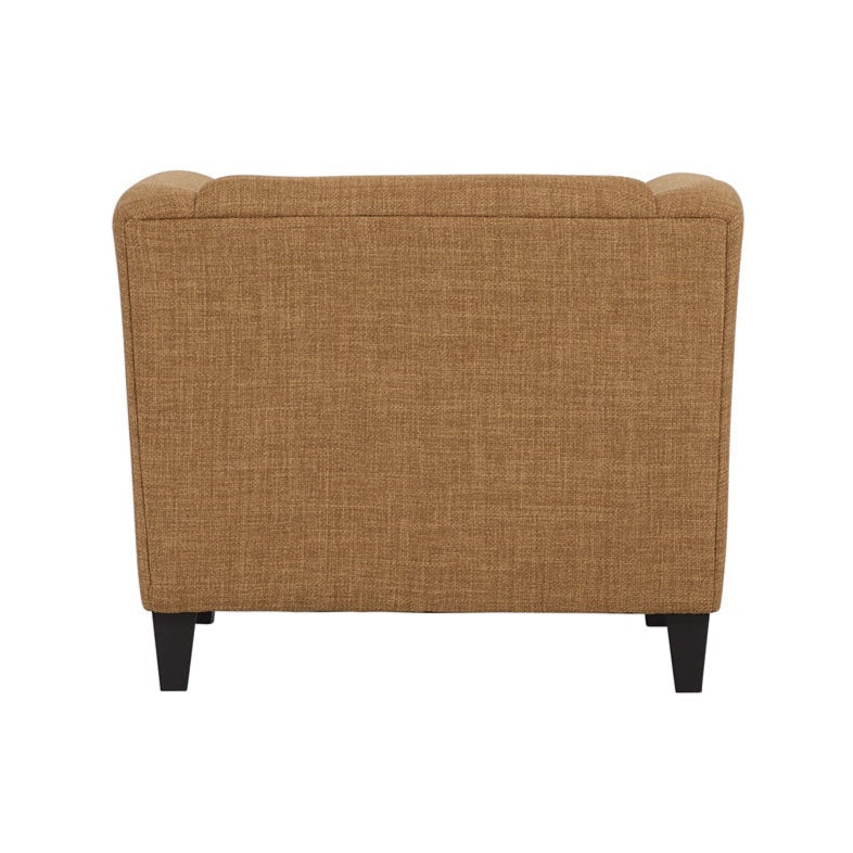 Back view of Bria Marigold Chair