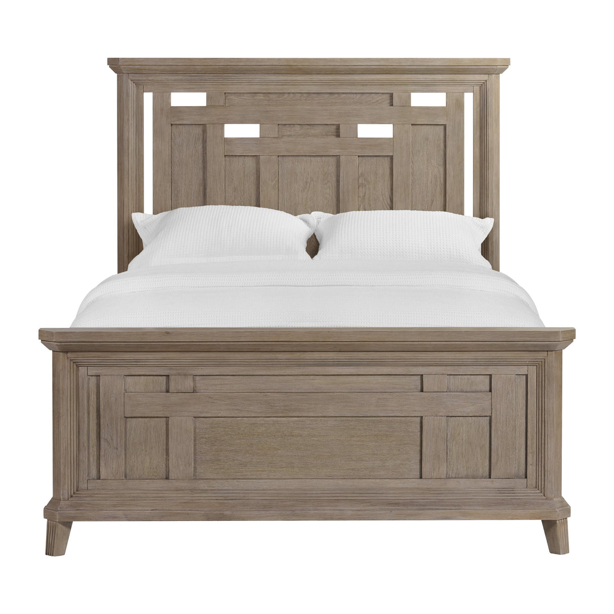Acorn Hill Taupe Queen Storage Bed QK1093079