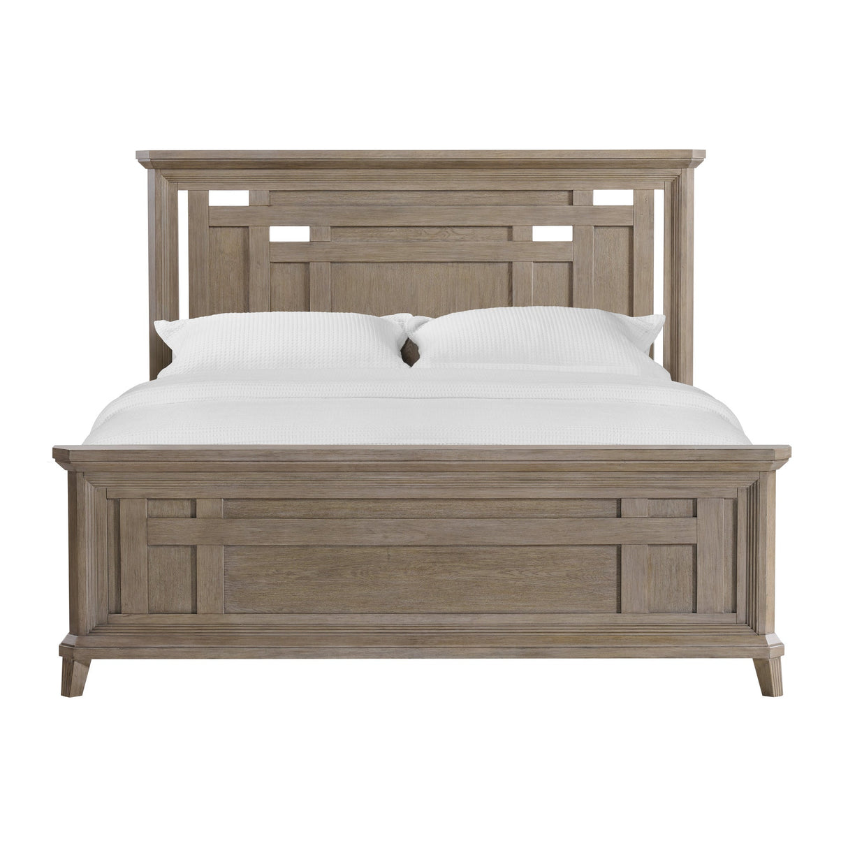 Acorn Hill Taupe King Storage Bed QK1093080