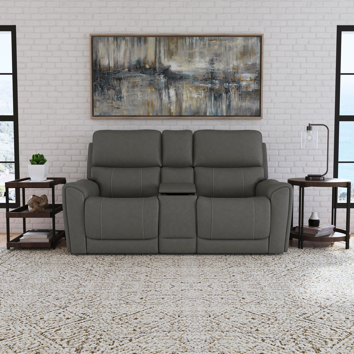 Dylan Power Reclining Console Loveseat - QK1093263_FLXS_LF1_RM