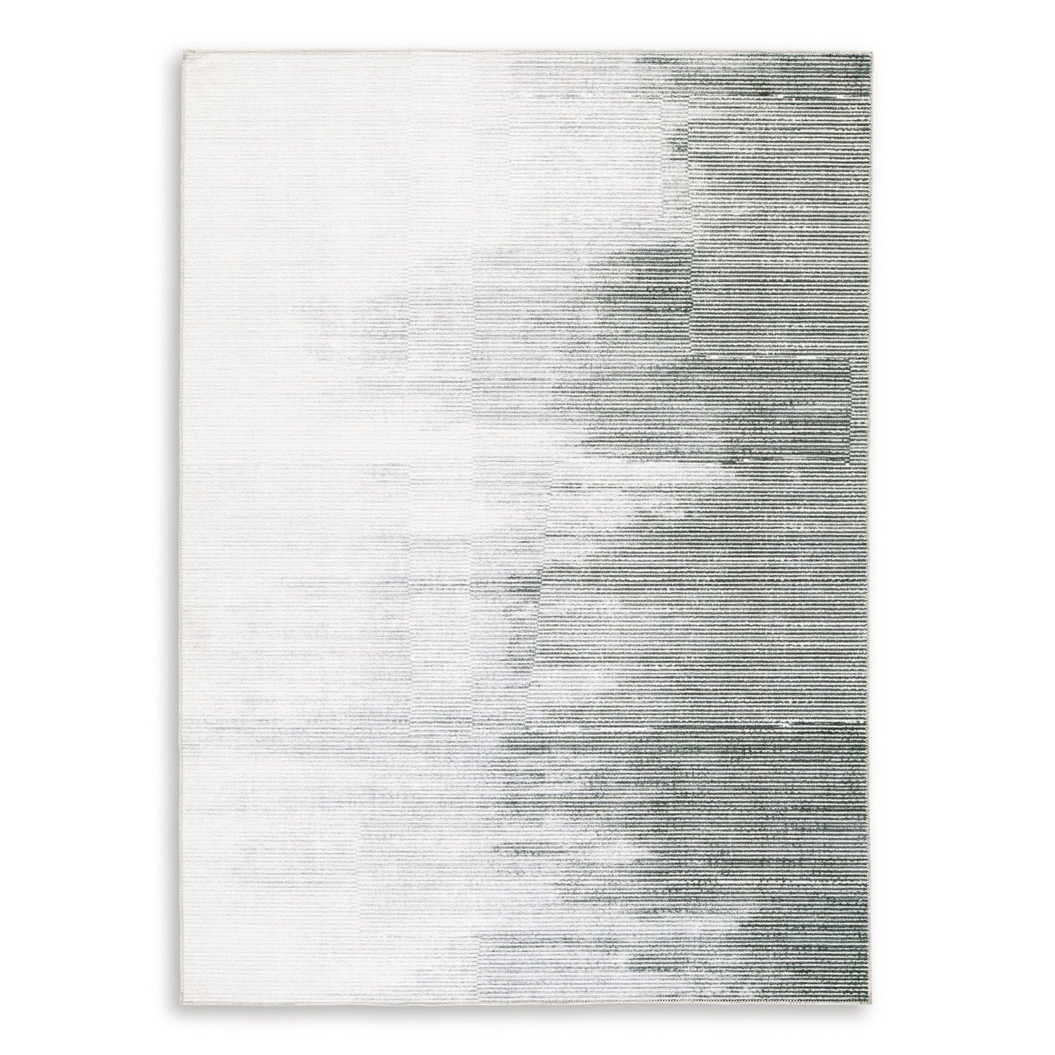 Milset Washable Gray 5x8 Rug QK1094021