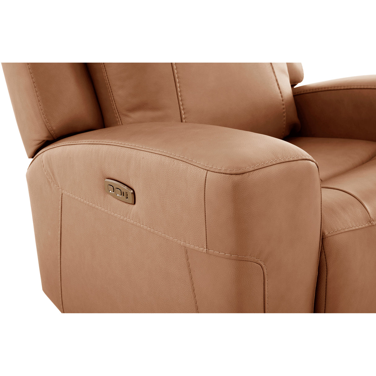 Gavin Dual Power Console Reclining Loveseat