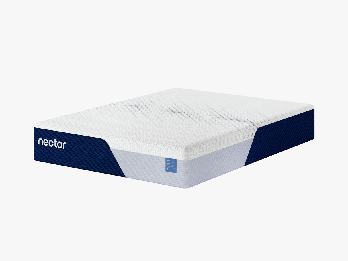 Front right view of Nectar Classic Queen Mattress
