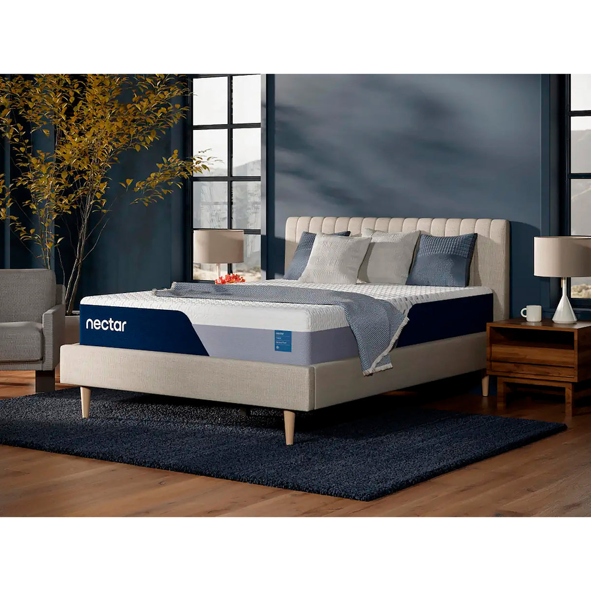 Front right view of Nectar Classic California King Mattress