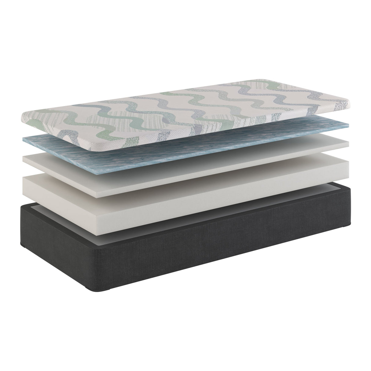 Detail view of SlumberKids Queen Memory Foam Mattress