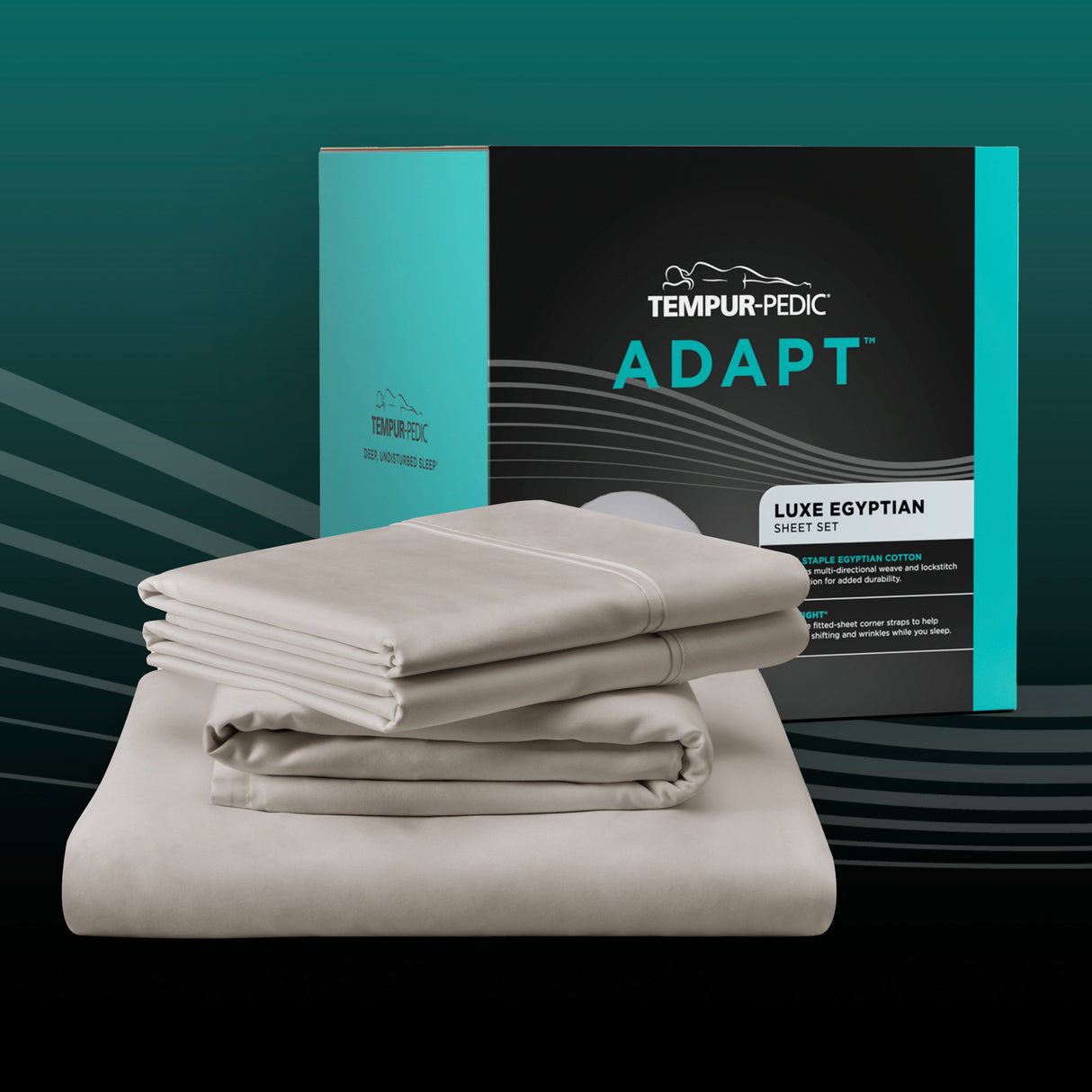 Tempur-Adapt Luxe Egyptian Cotton Sheet Set